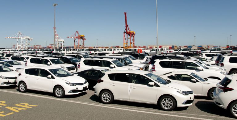 many cars